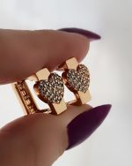 گوشواره قلب لارا XUPING