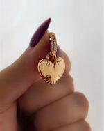 گوشواره قلب پفکی XUPING - تصویر 2