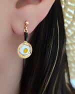گوشواره میناکاری نیمرو XUPING - تصویر 4
