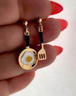گوشواره میناکاری نیمرو XUPING - تصویر 2