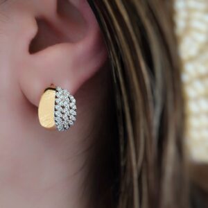 گوشواره لوکس جواهری XUPING