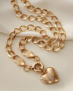 گردنبند قلب لاکچری XUPING - تصویر 5