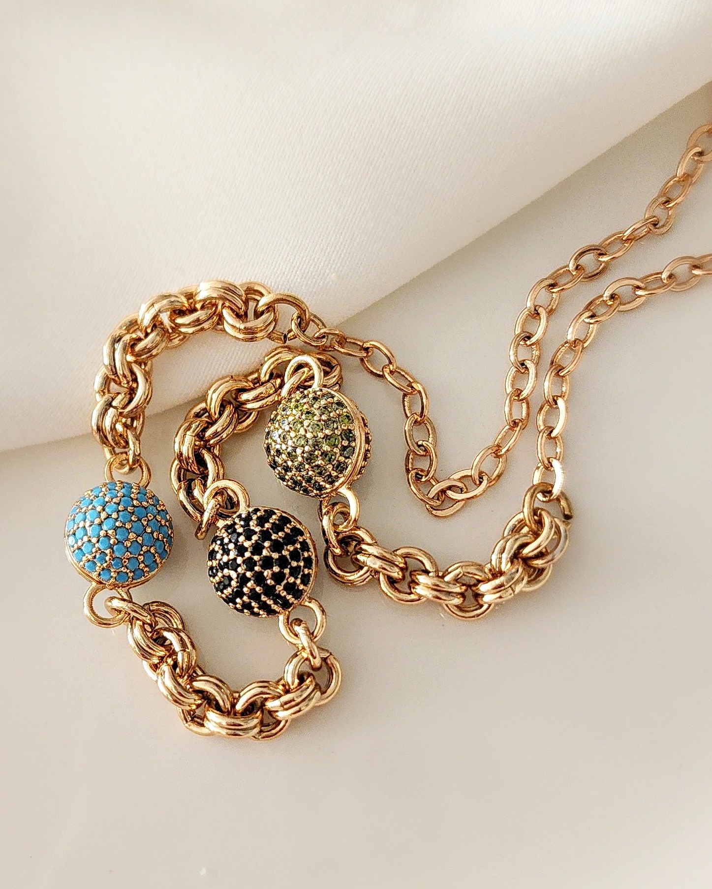 2025-10-29 20_15_52.664+0330 گردنبند لوکس گوی جواهری XUPING - تصویر 4