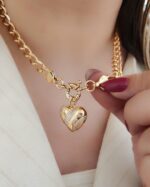 گردنبند قلب لاکچری XUPING - تصویر 2