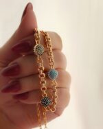 گردنبند لوکس گوی جواهری XUPING - تصویر 3