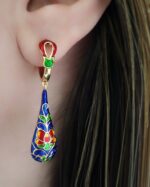 گوشواره خاص میناکاری XUPING