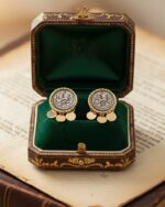 گوشواره سکه پهلوی - تصویر 3