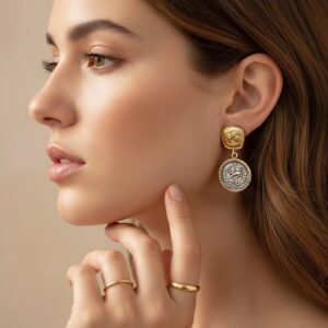 گوشواره سکه پهلوی