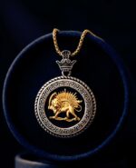 گردنبند شیر خورشید لوکس