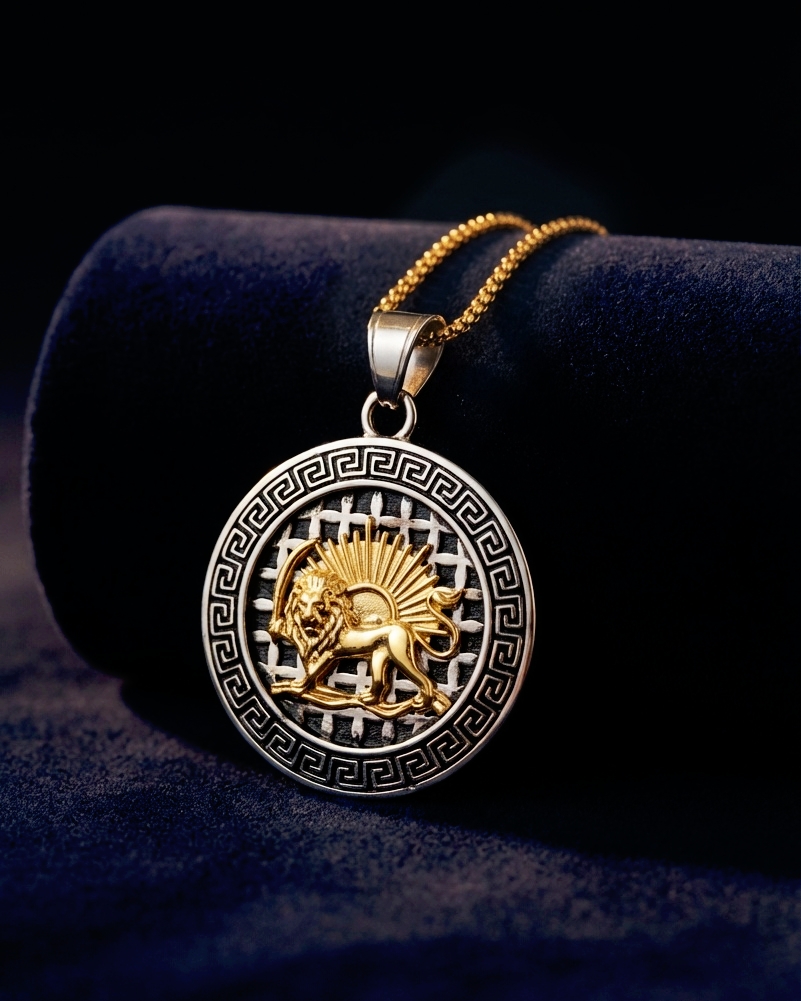 2026-02-22 00_46_51.462+0330 گردنبند شیر خورشید - تصویر 1