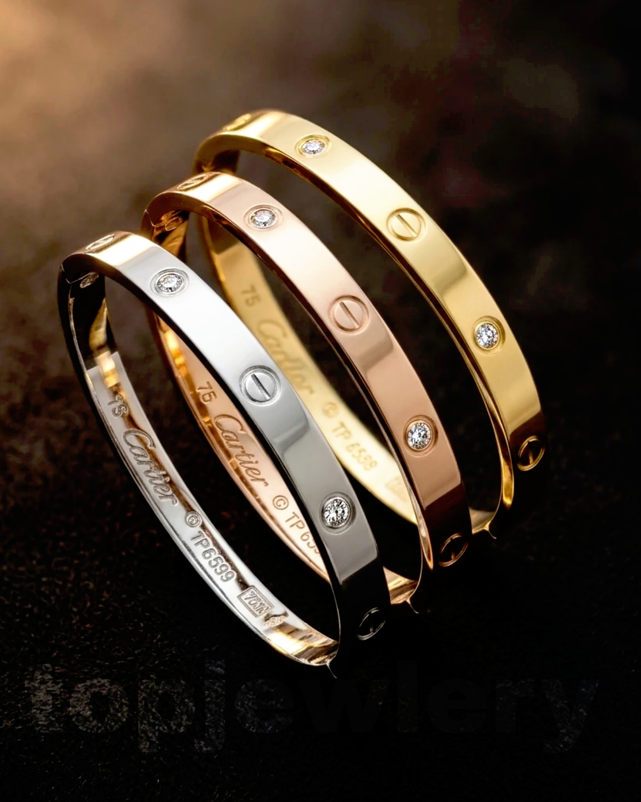 2026-05-13 01_15_44.853+0330 دستبند لاو کارتیه stainless steel نگین دار - تصویر 1