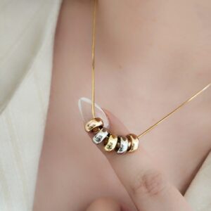 گردنبند حلقه رنگی XUPING