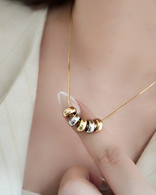 گردنبند حلقه رنگی XUPING - تصویر 1
