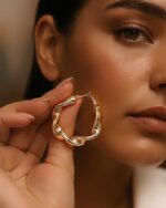 گوشواره پیج آیینه ای XUPING