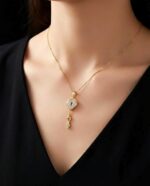 گردنبند قلب و کلید XUPING - تصویر 2