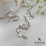 انگشتر گل و مروارید XUPING - تصویر 2
