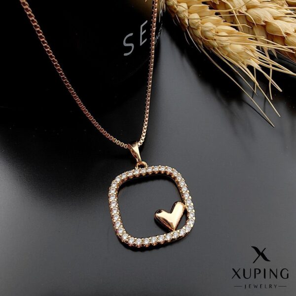 گردنبند قلب مینیمال XUPING - تصویر 1