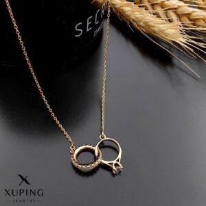 گردنبند ظریف حلقه XUPING