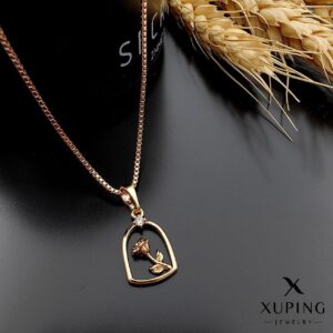 گردنبند گل ظریف XUPING