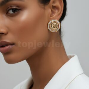 گوشواره سکه لوکس XUPING