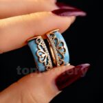 گوشواره میناکاری خاص XUPING