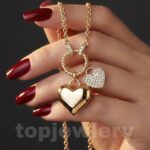 گردنبند لوکس قلب XUPING