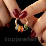 گوشواره Rainbow برند XUPING