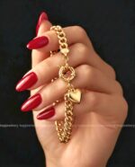 دستبند کارتیه آویز قلب XUPING