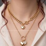 گردنبند کارتیه آویز قلب XUPING