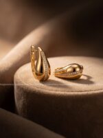 گوشواره اشک نگینی XUPING - تصویر 2