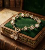 دستبند مکعب سوارسکی XUPING